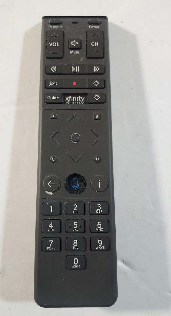 Xfinity Voice Remote Control Black XR16